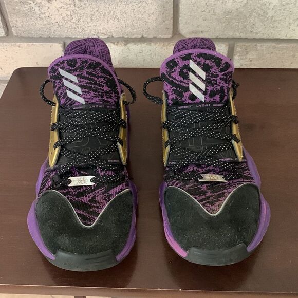 adidas Harden Vol. 4 ""Star Wars""  Basketball Black/Action Purple 7” men size 7 - Picture 2 of 9